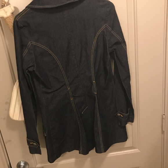 LDS Bisou bisou jean jacket like new S/M - Picture 8 of 8